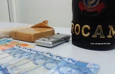 Rapaz morava de favor e ainda vendia drogas