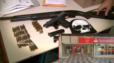 Identificada quadrilha que roubou banco em Marília 