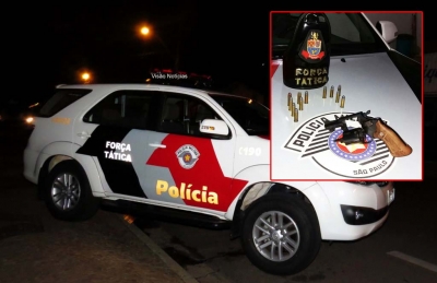 Mulher é presa com arma no São Bento