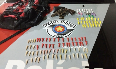 PM prende quatro por tráfico em Marília. Dois deles em apenas 10 minutos