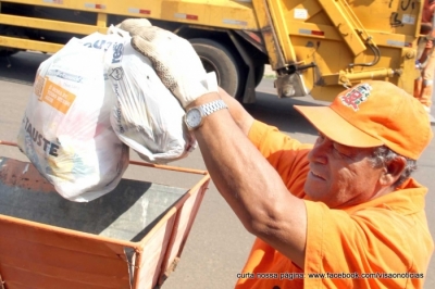 Coleta de lixo será realizada neste feriado