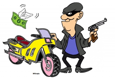 Moto furtada é localizada pelo filho da vítima na zona norte