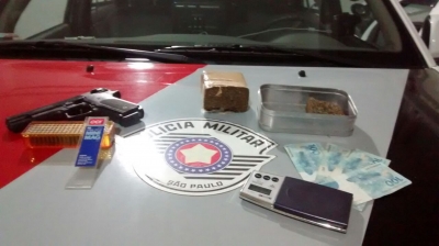 Força Tática apreende mais drogas na zona sul