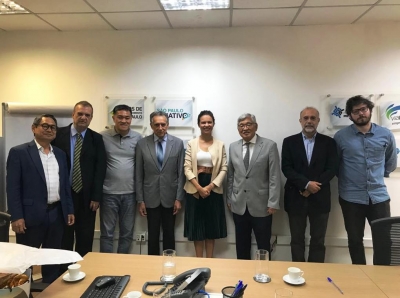 Diretores da Famema são recebidos em audiência na Secretaria de Desenvolvimento Econômico