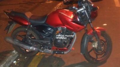 Moto é recuperada antes da vítima saber do furto