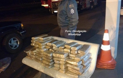 Polícia Rodoviária intercepta maconha que viria para Marília