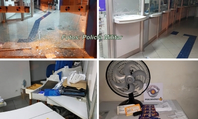 Rapaz é preso pela Polícia Militar após arrombar casa lotérica no centro de Marília