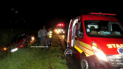 Acidente na SP-294 em Marília deixa três pessoas feridas