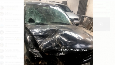 Polícia Civil localiza carro e homem que causou acidente com morte na SP-294