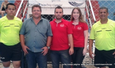 Samuel da Farmácia acompanha final da 2ª Copa Gospel de Futsal e fala da integração do esporte