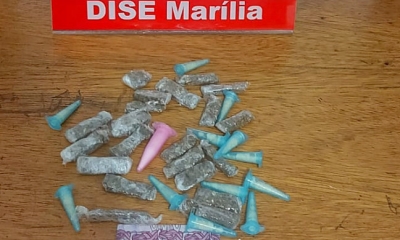 Rapaz é preso pela DISE vendendo drogas na zona norte de Marília