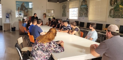 Vera Cruz: prefeito Davoli e vice Gabriel dão boas vindas aos novos servidores