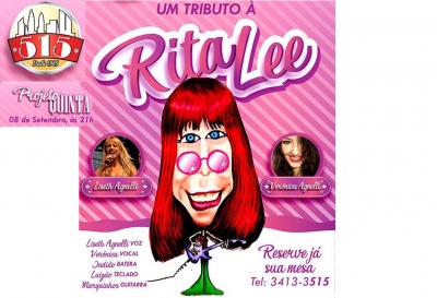 Tributo a Rita Lee é atração hoje no 515