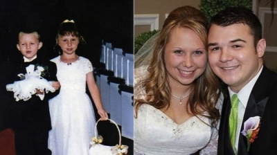 Pajem e dama de honra casam 17 anos depois