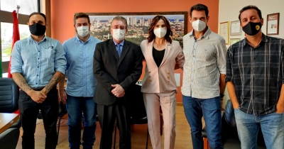 Diretores da Construcasa Bordignon são recebidos na Câmara de Marília