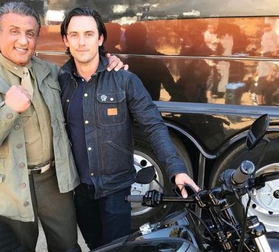 Sylvester Stallone divulga fotos nos bastidores da série de TV