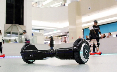 Últimos dias da pista de hoverboard no Marília Shopping