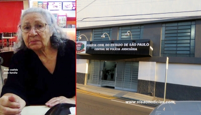 Morte de idosa: família acredita em latrocínio. Polícia investiga