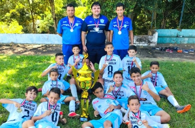 Marília é campeã  do 47º Campeonato Estadual de Futebol Infantil