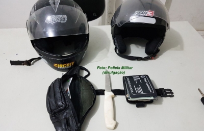 Garoto de 12 anos é detido ao assaltar mototaxista