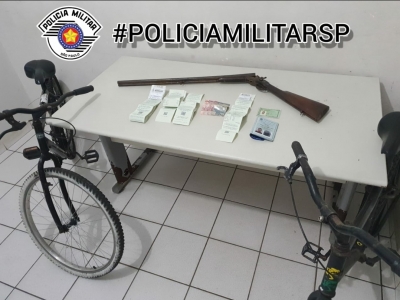 PM detém envolvidos em assalto a mercado no Cavalari 