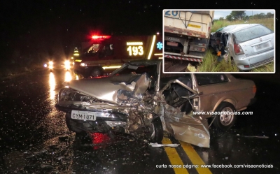 Acidentes em rodovias causam três mortes