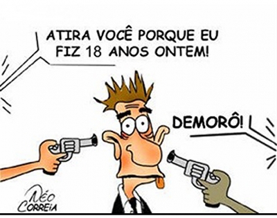 Câmara rejeita redução da maioridade penal