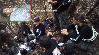 SICOE localiza homem caído em ribanceira há três dias em Marília