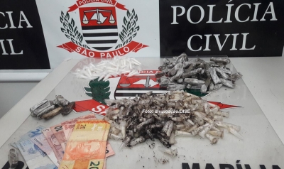 DISE prende traficante "fujão" com muita droga 