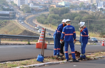 Prefeitura inicia troca de postes danificados por acidentes em Marília