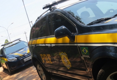 Jovem é preso após furtar barracão na BR-153