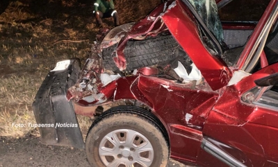 Acidente na SP-294 deixa três idosos feridos