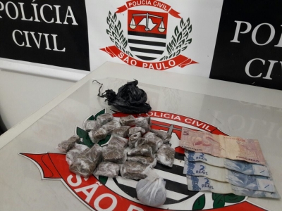 Jovem é preso por tráfico na zona norte