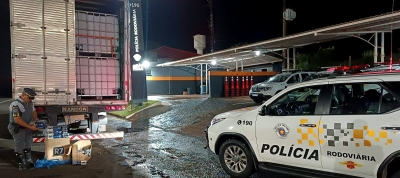 Polícia Rodoviária apreende 350 mil maços de cigarros contrabandeados