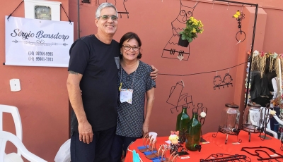 ARTE EM FERRO: artesão transforma material resistente em peças decorativas e funcionais