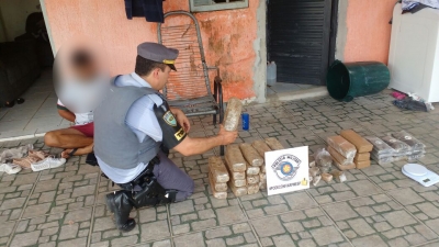 Operação apreende mais de 72 quilos de drogas em Marília