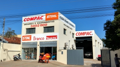 Construção civil: em novas instalações, Compac é destaque na venda e locação de equipamentos