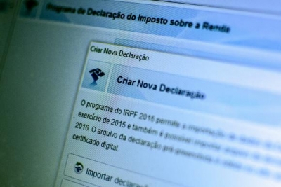 Receita recebe declaração do Imposto de Renda 
