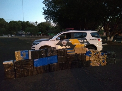 Polícia apreende mais de 660 quilos de maconha na região