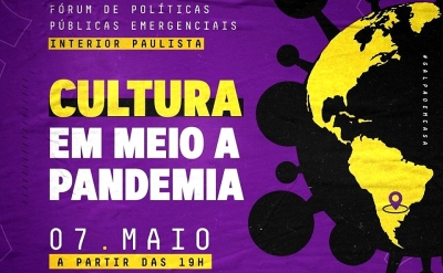 Trabalhadores da cultura do Interior mobilizam Fórum Virtual