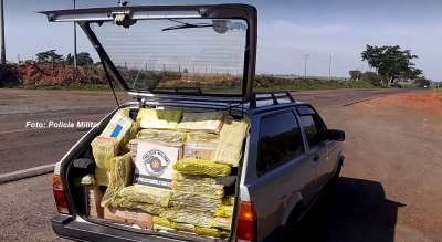Homem que traria contrabando para Marília é preso pela Polícia Militar