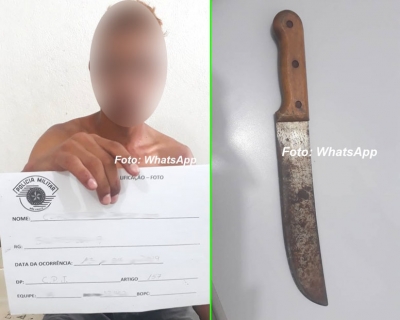 Rapaz briga com o pai, PM é chamada e descobre que ele havia assaltado mercado em Marília