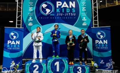 Jiu-jítsu: mariliense Duda Gracie é destaque no Pan kids
