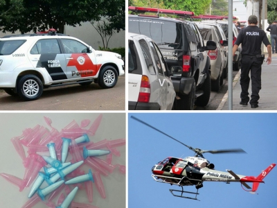 Polícia realiza mega operação na zona sul