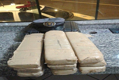 Polícia apreende mais de 10 Kg de droga