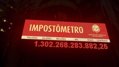 ACIM aponta os 1,3 trilhão de pagamento de impostos 