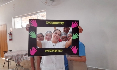 Hospital Espírita de Marília realiza atividades no Dia Mundial da Higiene das Mãos