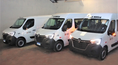 Secretaria da Saúde de Marília conta com mais três novas viaturas