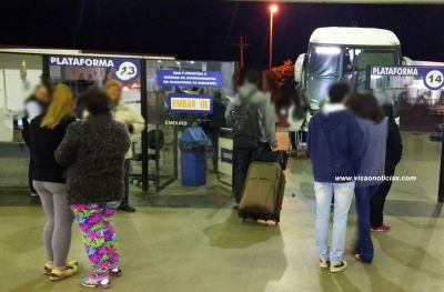 Trombadão é preso após assalto na rodoviária e embarcar em ônibus 