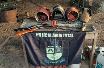 Maus tratos: cães são resgatados pela Polícia Ambiental 